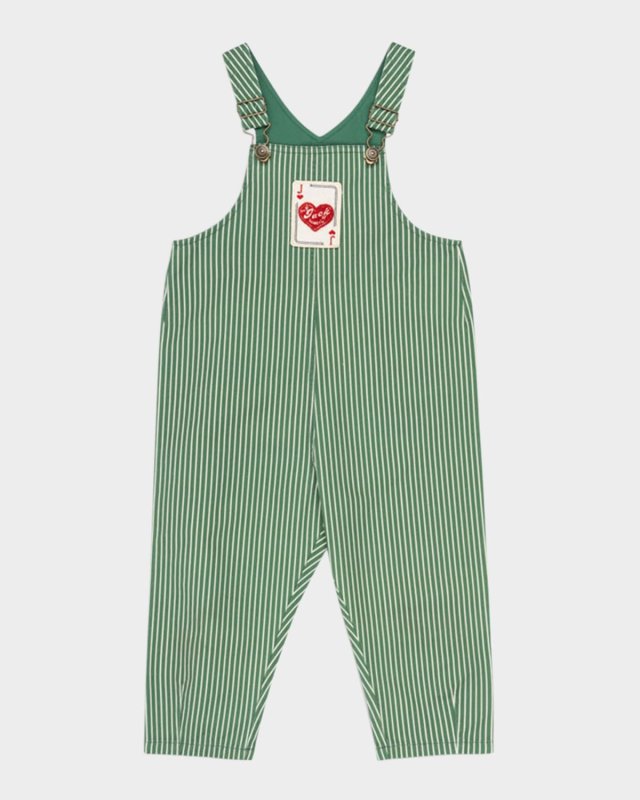 Rosie H-W x Boy's Jack Card-Print Overalls Gots 2, Size 12M-